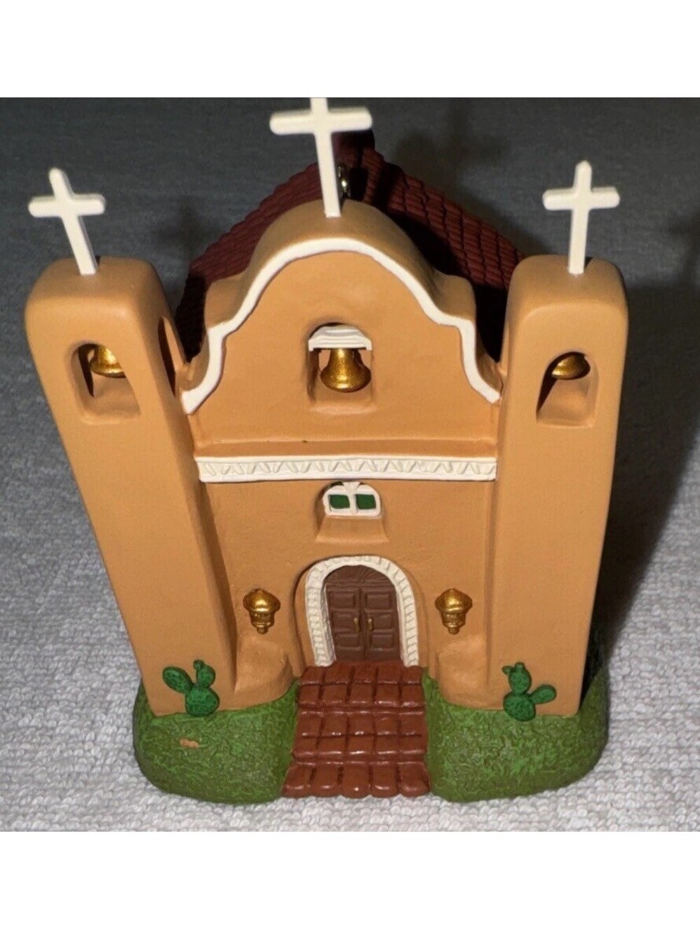 Hallmark Keepsake 2000 Adobe Church Ornament Magic Collector’s Series Light Up